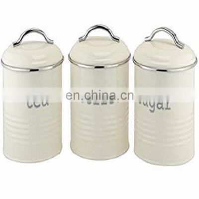 tin white canister