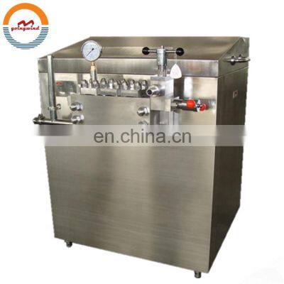 Automatic 100l 200l milk homogenizer machine auto 100 200 liter high pressure fruit juice dairy homogenizer cheap price for sale