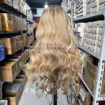 524 HD 13x6 Luxury Highlight Human Hair Lace Wig Vendor