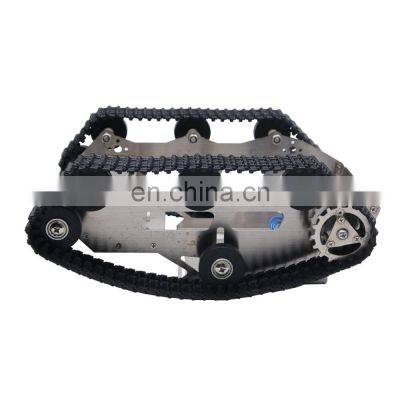 Unfinished Smart Robotic Car Kit + A1 Robot Arm Standard Version Black WIFI Robot Tank Kit photo-2