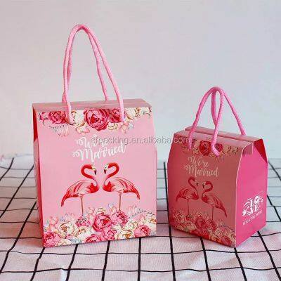 Candy red chinese pink package gift box