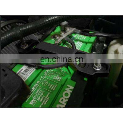 230mm Billet Aluminum Short Jdm Car Battery Tie Down Kit