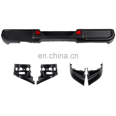 Plastic 10th Rear bumper with or without sensor for Jeep Wrangler JL auto parts 4x4 offroad parts