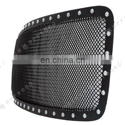 2002 - 2005 Black Front Wire Mesh Pickup Grills For Dodge Ram 1500 2500 3500 Grill Accessories photo-4