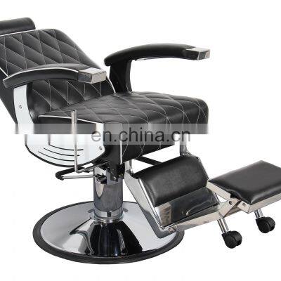 Reclining Hydraulic Pump Barber Chair in Stock for Sale With High Quality Beauty Salon Chair Hair Salon Furniture photo-2