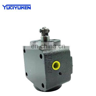 YUCI-YUKEN Hydraulic one-way deceleration valve ZT/ZCT/ZCG-03/06/10-22 hydraulic deceleration valve stroke control valve