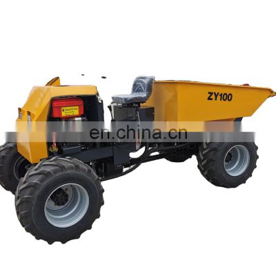 1ton Construct Site Dumper Truck 4X4 Mini Mining Dumper Truck for sale