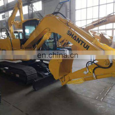 8.5 Ton SHANTUI Chinese Low Price Manufacturer 980Kg Mini Long Arm Hydraulic Crawler Excavator For Farm SE85-9 photo-3