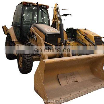 Original Japan made used backhoe loader caterpillar 450E for sale, CAT 450E backhoe loader