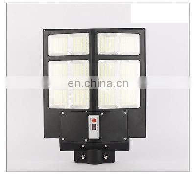 High Lumen Waterproof IP65 Module ABS Outdoor 300W 400W 500W All In One LED Solar Street Light