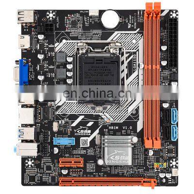 High quality Lga 1150 X86 2 Lan Ddr3 h81  pc mother board