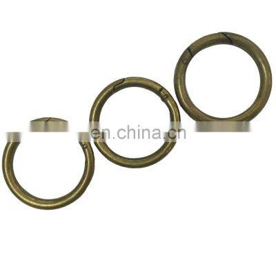 Wholesale Fashion Metal Ring 50mm Inner Antique Brass Rings