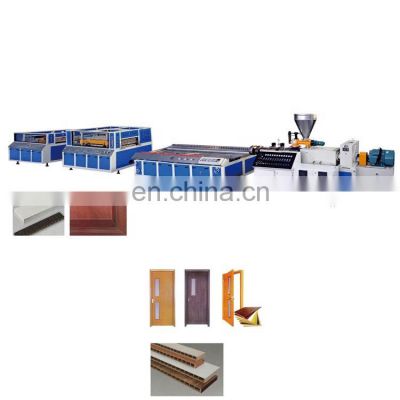 pvc door making machine/wpc pvc door panel extrusion line