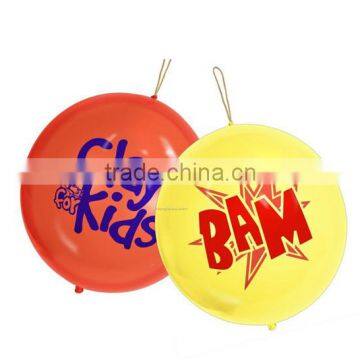 China latex balloons manufacturers, print punch balloon