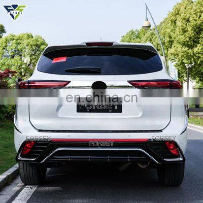 High Performance Body Kit for Toyota H-ighlander 2021 2022 Upgrade to LC300 Include Front Bumper Assembly Rear Diffuser photo-5