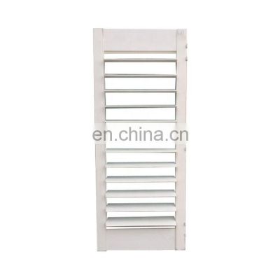 High Quality Plastic Louvre Frame For Louver Factory Popular Style upvc Louver Indoor Breezeway Louver