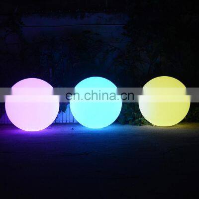 Flashlight 16 Color Changes Party LED Ball lamp Lighting Round Shape LED Grow Lights Ball LED Solar