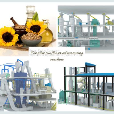 Widely used vegetable oil processing machine cooking oil production line sunflower oil pressing machine