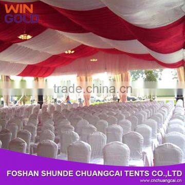 Large 20x30m customized luxury wedding tent for sale aluminum structure party event tent