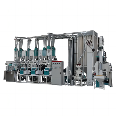 Automatic 20tpd Wheat Maize Corn Semolina Rice Roller Flour Griding Machine Wheat Flour Mill Milling Machine photo-5