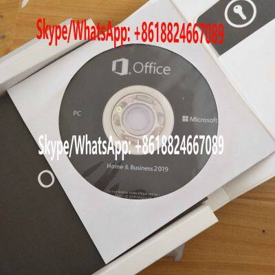 Office 2019 Home and Business PC Key Code Key Card Retail Sealed Packing Box photo-2