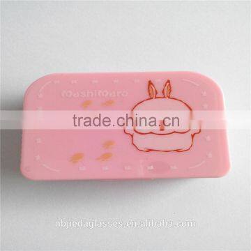 cartoon contact lens container, cute lens case contact