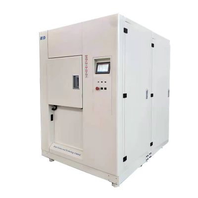 Three zones temperature thermal shock chamber