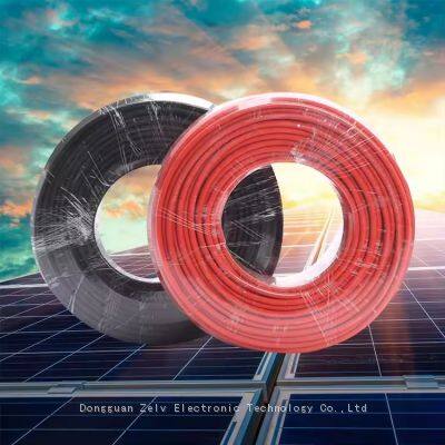 solar cable red 4mm pv1-f for solar panel collecting tuv 4mm solar cable wire