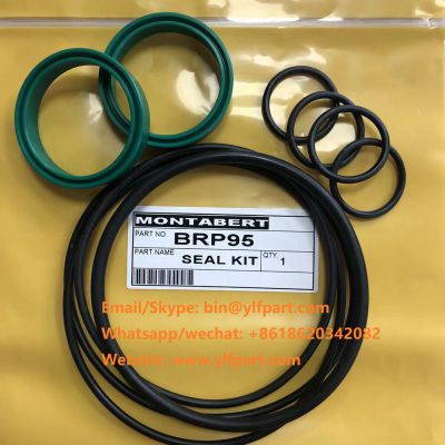 Montabert BRP85, BRP95, BRP100, BRP130, BRP140, BRP150 hydraulic breaker diaprahgms chisel tip repair kit tramac rock hammer seal kits