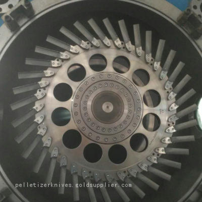 Knife Rotor for extruder Pelletizing Knife Holder for PP PE underwater granulators