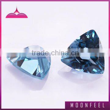 Triangle 119# blue spineI gemstone