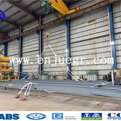 40/45Feet ISO Container Semi-Automatic Spreader Lifting Machine Machinery