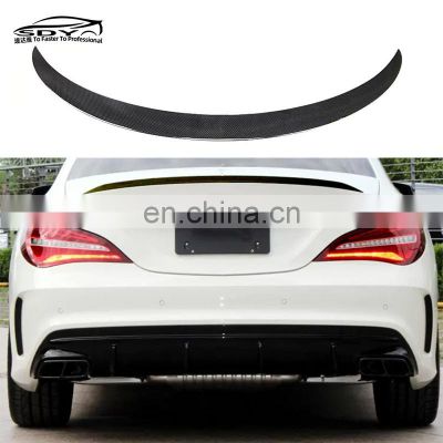 CLA AMG Style Carbon Fiber Rear Spoiler Trunk Spoiler Tail Boot Wing For Mercedes Benz C117 CLA