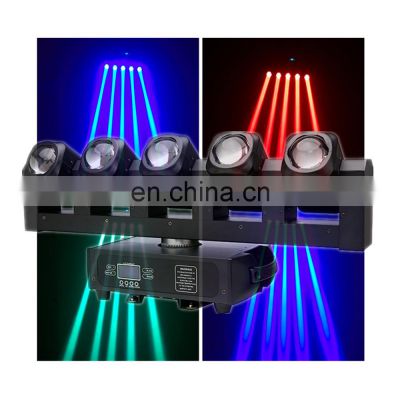 dj lights 2021 5 head mini beam 5x10w RGBW 4in1 led rotating beam moving head