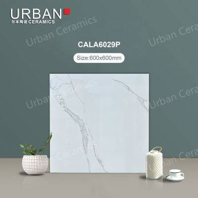 2025 New Design 600X600mm Vitrified Ceramic Glazed Polished Porcelain Floor Wall Tile photo-3