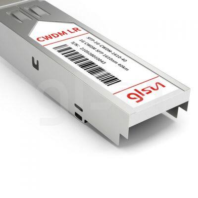 SFP-1G-CWDM-1610-40 Cisco Compatible, 1000BASE-CWDM SFP 1610nm 40km DOM LC SMF Fiber Optical Transceiver Module