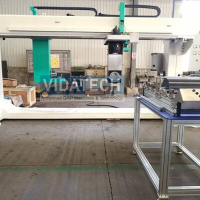 Filament Winding Machine (with Imprenated Resin Bath and Fiber Tension Control System)