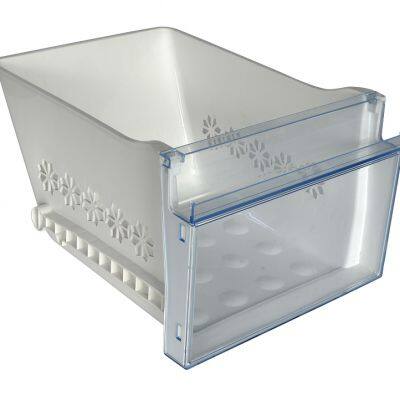 China Plastic Injection Molding White Black Home PS Pet Refrigerator Fridge Drawer Mold photo-5