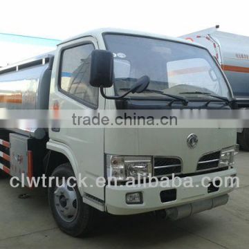 Factory price 4000litres Dongfeng mini fuel tanker trucks