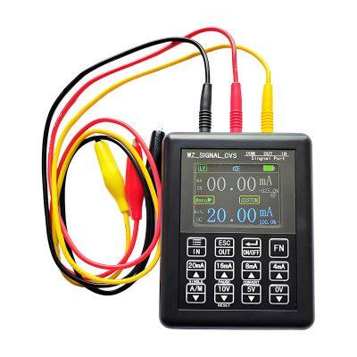 Original WZ-SIGNAL-CVS Signal Generator 0-24mV Color LCD 0.3% Accuracy Process Signal Calibrator Current Source Simulator
