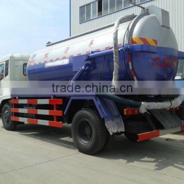 2015 high quality china new vacuum tank truck, dongfeng new sewage sucking truck