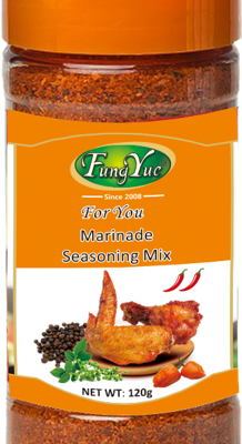 FungYue Marinade Seasoning Mix 120g For Chicken Wing,Blended Spices Manufacturer