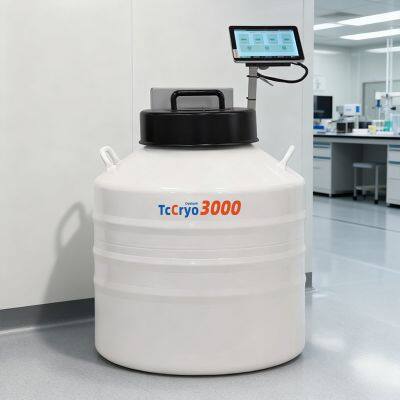 TcCryo Botswana Cryobank 3600 Cryo Dewar Liquid Nitrogen Tank Cryogenic Freezers Suppliers photo-1