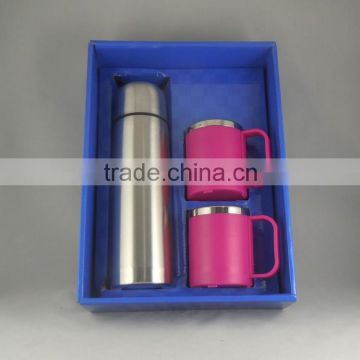 Mlife manufactured promotional stainless steel vacuum flask gift sets