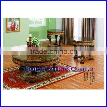 New Design Marble Top Wooden Dining Pool Table and Chair Hot 1297#