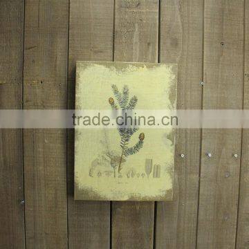 Wall Artwork Warm Colored Sea Planters Painting for Coffee Shop photo-2