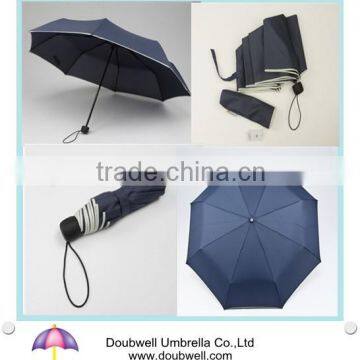 china fashion customized 3 fold umbrella