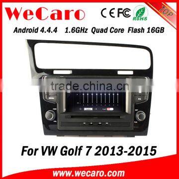 Wecaro 7" WC-7003 Android 4.4.4 car multimedia system in dash for vw golf 7 car dvd player android bluetooth