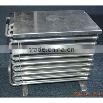 Aluminum tube aluminum fin condenser