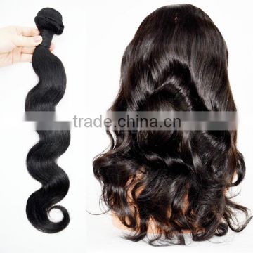 2016 hot selling Indian wavy hair extension 1b 16inch